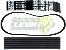 BANDA POLY-V ALT. VW JETTA A3 93-99 1.8L, GOLF A393-99 1.8L (6PK894, K060355) C-A/A BRUCK