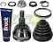 ESPIGA HOMOCINETICA VW JETTA A4  1.8T 99-15, GOLF A4 1.8T 99-07, BEETLE 1.8T 98-11 36 mm EXT, 30 mm INT T/A (KIT COMPLETO)