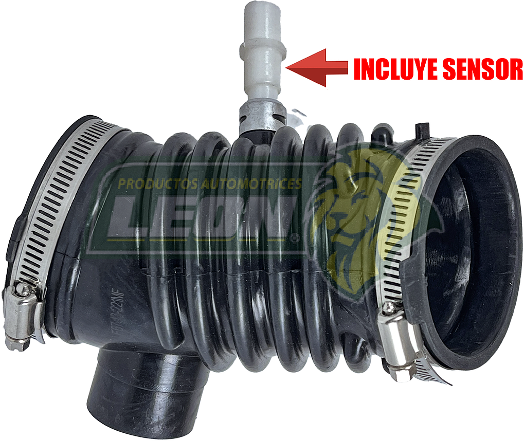 MANGUERA TOMA DE AIRE MAZDA 3 2.0L 04-09, 2.3L 04-09, 5 2.3L 06-07 (LF6713221) C/SENSOR