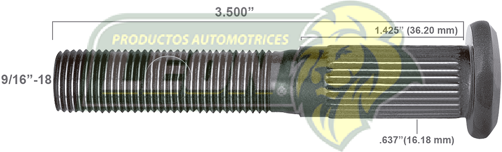 BIRLO RUEDA G.M. C-30 DOBLE RODADO 71-96 R.T.