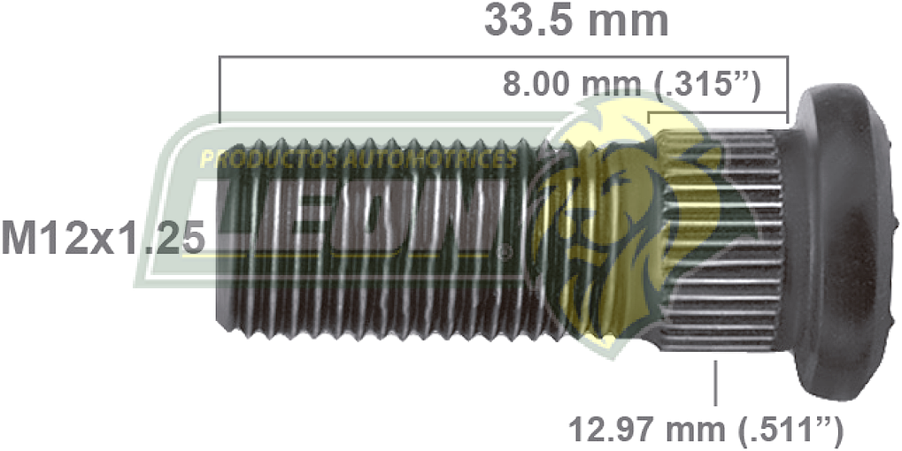 BIRLO RUEDA NISSAN TSURU I 84-87 R.D. Y R.T. (4161)