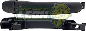 MANIJA PUERTA EXTERIOR VW VENTO 14-19 1.6L, JETTA A4 11-18 2.5L, NEW BEETLE 11-19 2.0T, POLO 13-19 1.6L, TIGUAN 08-17 2.0 TSI, SEAT IBIZA 09-17 1.6L (SIN ORIFICIO DE LLAVE DELANTERA) (NEGRO) (L., R.)