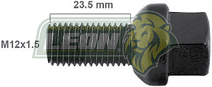 BIRLO RUEDA VW CORSAR, GOLF, JETTA A2, A3, POINTER,LUPO, DERBY 84-98, POLO 2004 12x1.50x23 mm PAVONADO