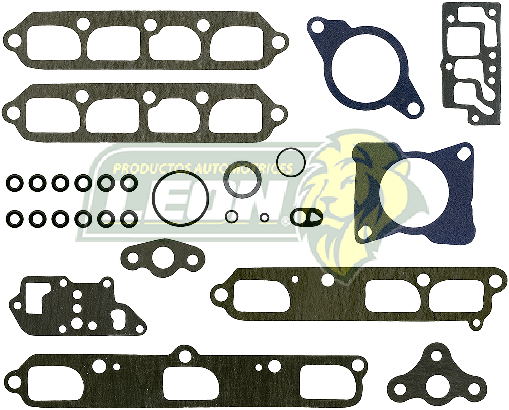 JUNTAS TBI G.M. V6 2.8, 3.1L 1a Y 2a GENERACION 86-94, CENTURY, CUTLASS, EUROSPORT, CELEBRITY, CAVALIER, SILHOUETTE (JLH-1201) (JGO.)