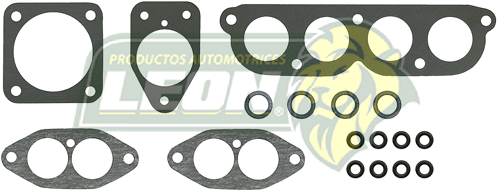 JUNTAS SISTEMA MPFI VW DERBY, JETTA, COMBI PANEL MOTOR 4 CIL. 1800 CC VW SEDAN 1600 CC. TBI VW 1600