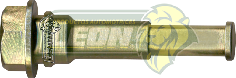 TUERCA GUIA CALIPER NISSAN C/CUELLO X-TERRA 00-15, FRONTIER 03-19, LEAF 11-15, NV200 13-19, QUEST 2003, PATHFINDER 05-12, 350Z 06-09, 370Z 09-19, ALTIMA 05-06, CITY EXPRESS 15-17, EQUATOR 08-12, EX35 08-12, EX37 2013, FORESTER 14-15, FX35 03-05, FX45 03-05, G25 11-12, G35 06-08, G37 09-14, LEGACY 05-15, M35 03-10, M35H 12-13, M37 11-13, M45 03-10, M56 11-13, MAXIMA 04-08, MURANO 03-14, OUTBACK 05-15, Q40 2015, Q45 00-06, Q70 14-19, Q70L 15-19