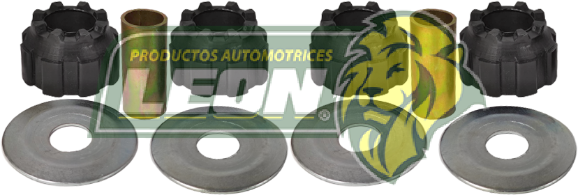 GOMA TIRANTE SUSPENSION HYUNDAI H-100 (JGO.) POLIURETANO NEGRO