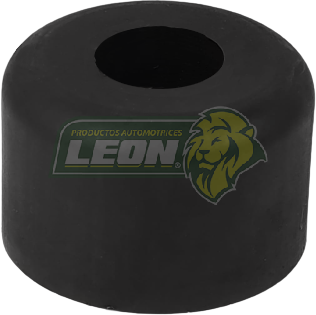 GOMA AMORTIGUADOR NISSAN TSURU III, D21, UNIVERSAL PLANA CACAHUATE ØI: 10.23 mm, ØE: 24.88 mm, H: 15.97 mm POLIURETANO NEGRO