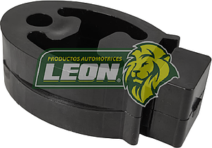 SOPORTE ESCAPE FORD FOCUS 10-11 (6578) POLIURETANO NEGRO