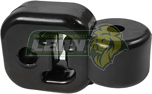 SOPORTE ESCAPE G.M. AVEO, OPTRA POLIURETANO NEGRO