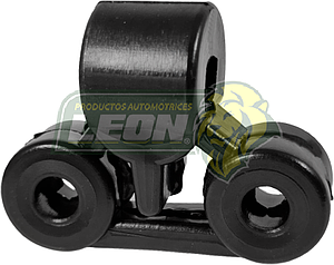 SOPORTE ESCAPE HONDA ACCORD POLIURETANO NEGRO