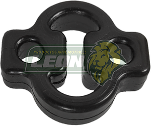 SOPORTE ESCAPE NISSAN TSURU II POLIURETANO NEGRO