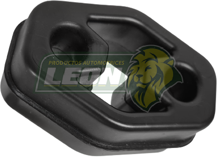 SOPORTE ESCAPE VW JETTA, GOLF POLIURETANO NEGRO