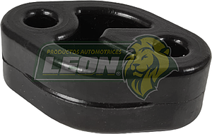 SOPORTE ESCAPE FORD FIESTA 03-07, IKON 98-02 (6581) POLIURETANO NEGRO