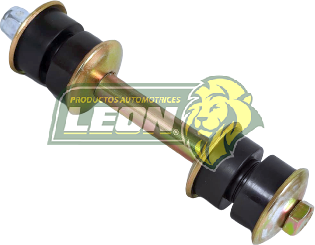 TORNILLO Ó BRAZO ESTABILIZADOR “CACAHUATE” 6” 3/8 c/GOMAS POLIURETANO NEGRO