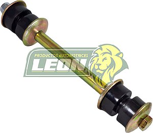 TORNILLO Ó BRAZO ESTABILIZADOR “CACAHUATE” 8” GRANDE FORD, NISSAN PK-UP 98-08, D21 86-94, NP300 96-14 3/8 c/GOMAS POLIURETANO NEGRO
