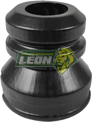 GOMA REBOTE AMORTIGUADOR NISSAN TSURU III DELANTERA CORTA POLIURETANO NEGRO