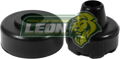 GOMA REBOTE AMORTIGUADOR FORD LOBO (JGO. 2 pzas.) POLIURETANO NEGRO