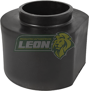 AUMENTO DE RESORTE P/LEVANTAR JEEP CHEROKEE, COMANCHE “BRIDA PLANA” POLIURETANO NEGRO