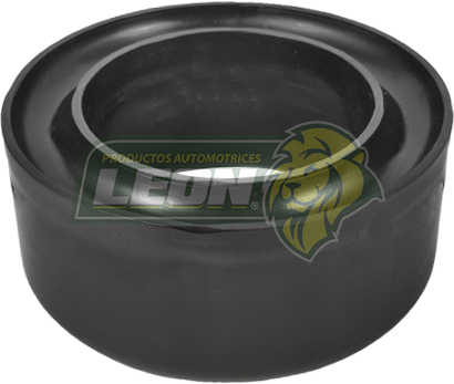 AUMENTO DE RESORTE P/LEVANTAR 2” 1/2 JUMBO (95x147x63 mm) POLIURETANO NEGRO