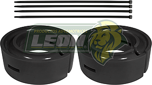 AUMENTO o ESTABILIZADOR DE RESORTE DE SUSPENSION Ø: 6.5” ALT.: 7/8 POLIURETANO NEGRO (KIT)