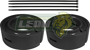 AUMENTO o ESTABILIZADOR DE RESORTE DE SUSPENSION Ø: 6.5” ALT.: 1”  POLIURETANO NEGRO (KIT)