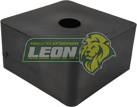 HULE CASETA CUADRADA 1” 1/2 (17x77x38) POLIURETANO NEGRO