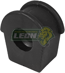 GOMA BARRA ESTABILIZADORA VW POINTER PICK-UP 98-09, CORSAR “CALAVERA o CASITA” ØI: 18 mm DELANTERA POLIURETANO NEGRO
