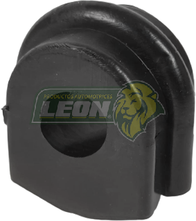 GOMA BARRA ESTABILIZADORA NISSAN NP300 CHICA, FRONTIER 4WD 97-02, D22 98-02 (546132S600) C/JOROBA ØI: 16.5 mm POLIURETANO NEGRO