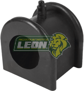 GOMA BARRA ESTABILIZADORA DODGE ATTITUDE 15-18, MITSUBISHI MIRAGE 15-18, ATTRAGE 16-18 DELANTERA (GROB 3039106) 23x34x37 mm POLIURETANO NEGRO