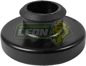 SOPORTE RADIADOR FORD F150 INFERIOR REDONDO POLIURETANO NEGRO