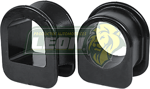 GOMA CREMALLERA DE DIRECCION G.M. CHEVY  (JGO. c/2 pz.) POLIURETANO NEGRO