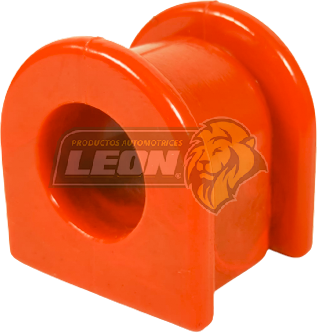GOMA BARRA ESTABILIZADORA VW EUROVAN 01-04, NISSAN URVAN 02-20 TRASERA (GROB 9339004) 25x36x42.5 mm NARANJA