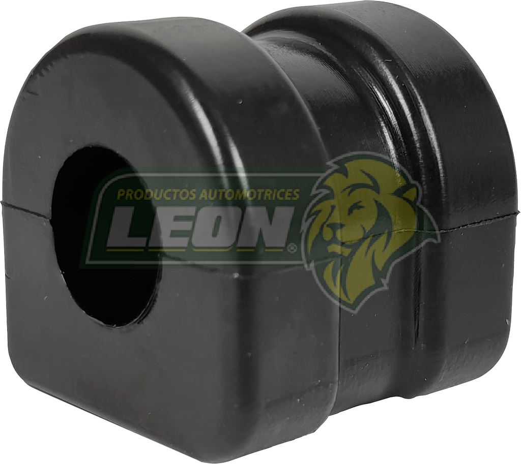 GOMA BARRA ESTABILIZADORA DODGE CARAVAN 96-00, CHRYSLER TOWN COUNTRY, VOYAGER 96-00 TRASERA (GROB 3039059) 17x32.5-38.5x35-40.5x38 mm POLIURETANO NEGRO