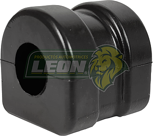 GOMA BARRA ESTABILIZADORA DODGE CARAVAN 96-00, CHRYSLER TOWN COUNTRY, VOYAGER 96-00 TRASERA (GROB 3039059) 17x32.5-38.5x35-40.5x38 mm POLIURETANO NEGRO