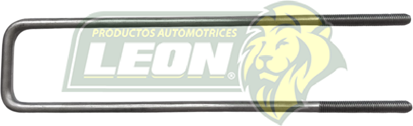 ABRAZADERA SUSPENSION CARROCERIA-MUELLE 5/8x3” 1/2x19” CUADRADA