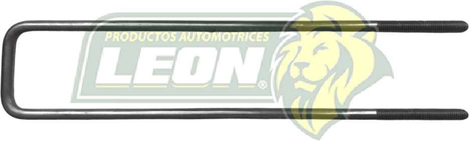 ABRAZADERA SUSPENSION CARROCERIA-MUELLE 5/8x3” 1/2x21” CUADRADA