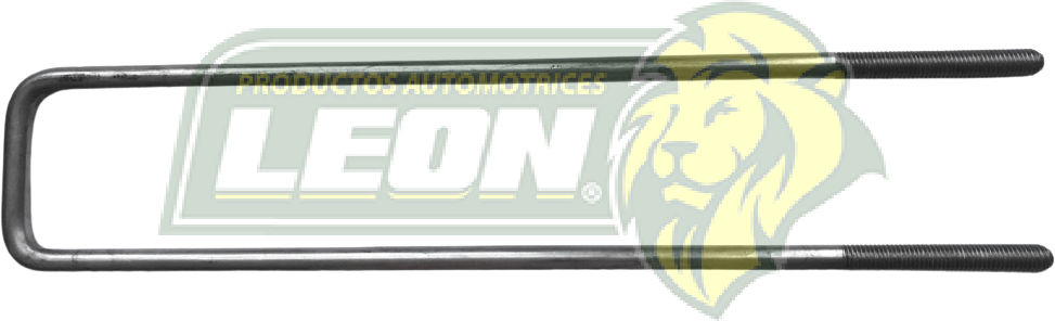 ABRAZADERA SUSPENSION CARROCERIA-MUELLE 5/8x3” 1/2x22” CUADRADA