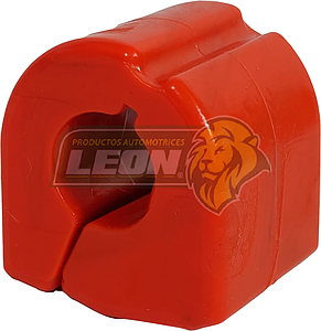 GOMA BARRA ESTABILIZADORA PEUGEOT 207, 208 16-22x43.5x48x38 mm NARANJA