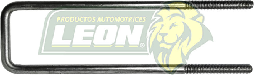 ABRAZADERA SUSPENSION CARROCERIA-MUELLE 5/8x3” 1/2x15” CUADRADA