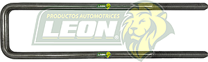 ABRAZADERA SUSPENSION CARROCERIA-MUELLE 5/8x3” 1/2x16” CUADRADA