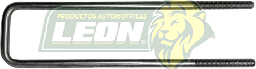 ABRAZADERA SUSPENSION CARROCERIA-MUELLE 5/8x3” 1/2x17” CUADRADA