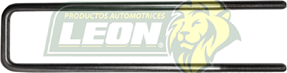 ABRAZADERA SUSPENSION CARROCERIA-MUELLE 5/8x3” 1/2x18” CUADRADA