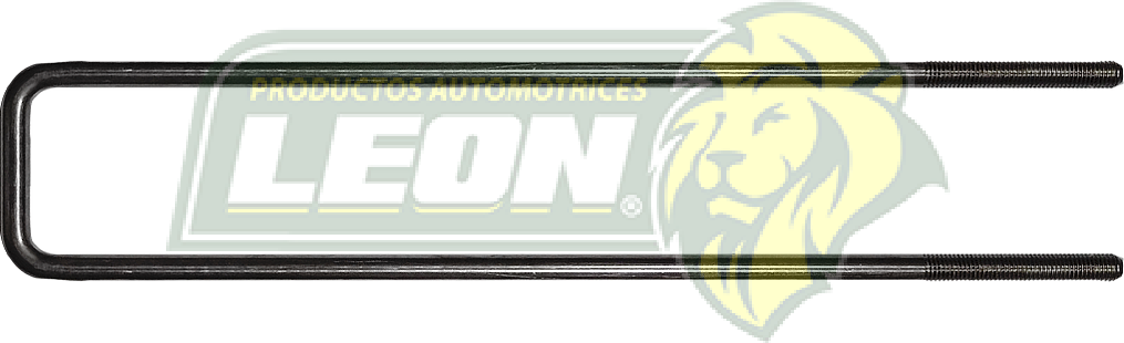 ABRAZADERA SUSPENSION CARROCERIA-MUELLE 5/8x3” 1/2x23” CUADRADA