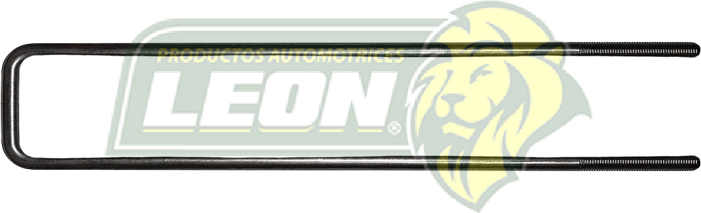 ABRAZADERA SUSPENSION CARROCERIA-MUELLE 5/8x3” 1/2x24” CUADRADA