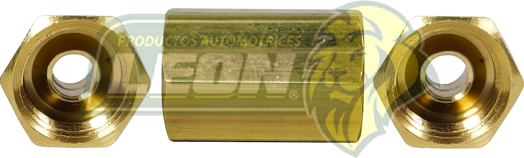 CONEXION UNION MILIMETRICA P/TUBOS DE FRENOS ABOCINADO INVERTIDO 45° 12-12 mm