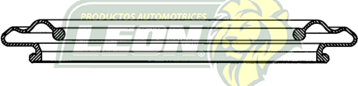 CUBREPOLVO P/PISTON CALIPER  ØE: 3.800”, ØI: 2.440”, TIPO: