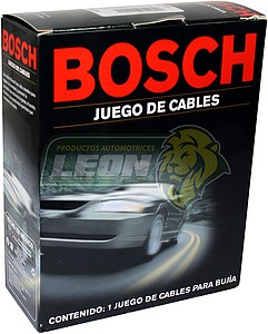 JUEGO DE CABLE BUJIA GOLF, JETTA 2.0L BOSCH