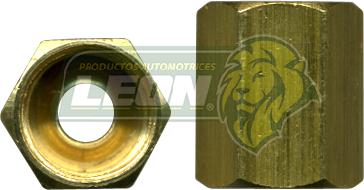 CONEXION (USA) ABOC. INVERTIDO 45° UNION (42W) ØE DE TUBO: 1/4