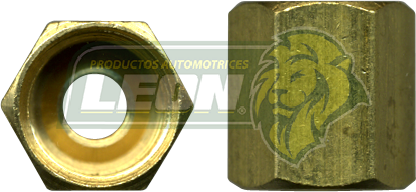 CONEXION (USA) ABOC. INVERTIDO 45° UNION (42W) ØE DE TUBO: 5/16